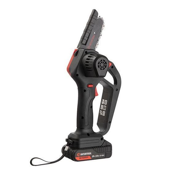Міні-пилка ланцюгова акумуляторна 20 В INTERTOOL WT-9109 | Зображення 9