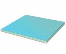 Силіконова термопрокладка HY-100-1, 30x30x0.5mm, Blue,> 4,0W / m-K, -40 ° ≈240 °, питома вага -2g / cm3, OEM Q500