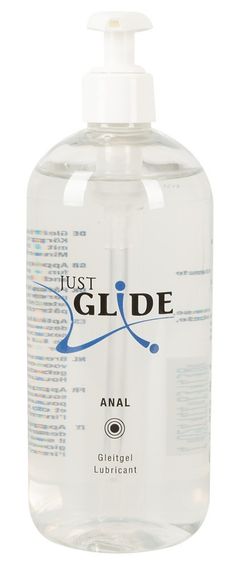Анальний лубрикант Just Glide 500 мл на водній основі Sex Aura | Зображення 1
