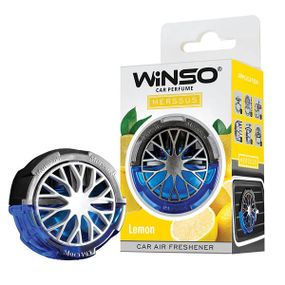 Освіжувач повітря WINSO Merssus, на дефлектор з регулюванням інтенсивності, 18мл., Lemon