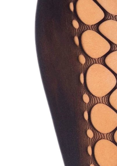 Бодістокінг без бретельок з відкритою спиною Leg Avenue Backless halter bodystocking, чорний | Зображення 5