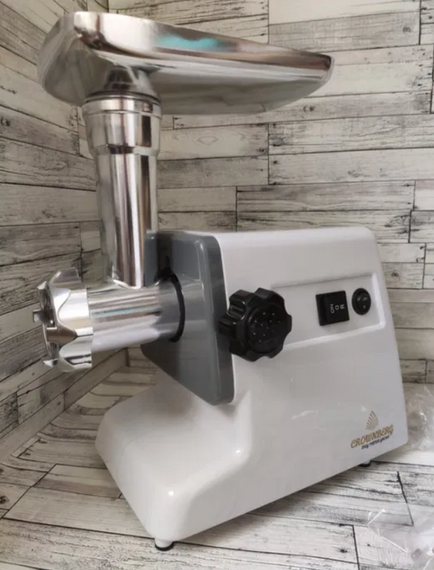 М'ясорубка Crownberg CB 4211 електрична 2500 Вт CG14 PR5 | Зображення 1