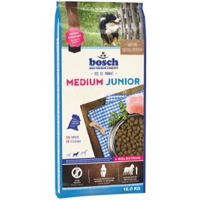 Сухий корм для цуценят Bosch Medium Junior 15 кг (4015598012973)