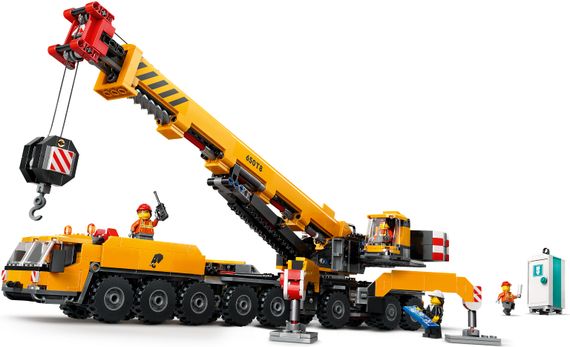 Конструктор LEGO City Жовтий пересувний будівельний кран 60409 | Зображення 6