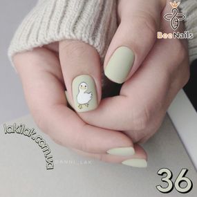 Гель-лак для нігтів Bee Nails 036 (світлий фісташковий) 8мл