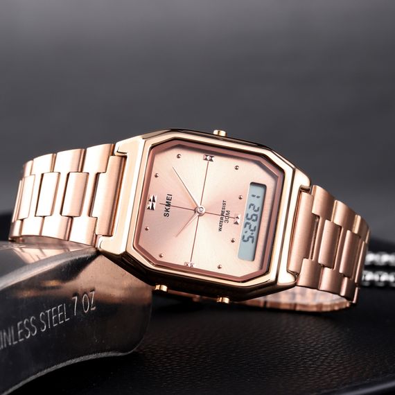 Годинник наручний Skmei 2258RG Rose Gold | Зображення 3