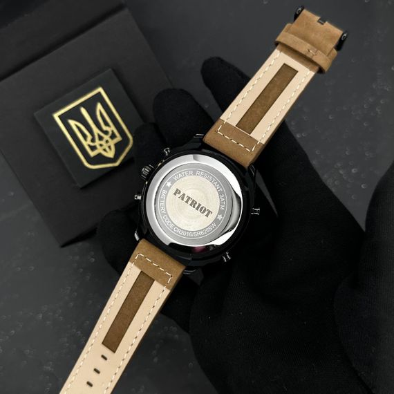 Patriot 017BKBR Тризуб золото Black-Brown | Зображення 4