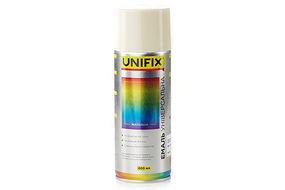 Емаль акрилова універсальна RAL 7035 Світло-сірий гл. 400 мл UNIFIX