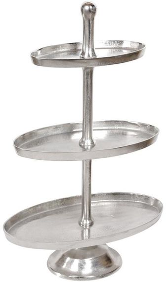 Блюдо ярусное Metallo Nobile,серебро 101см