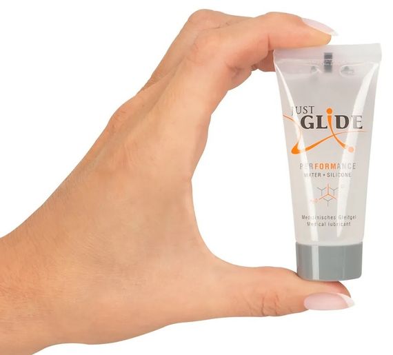 Гібридний гель-лубрикант Just Glide Performance, 20 ml sexstyle | Зображення 2