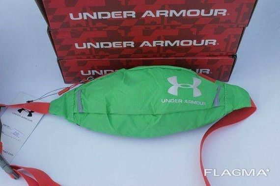 Поясная сумка Under Armour (зеленая) сумка на пояс | Зображення 7