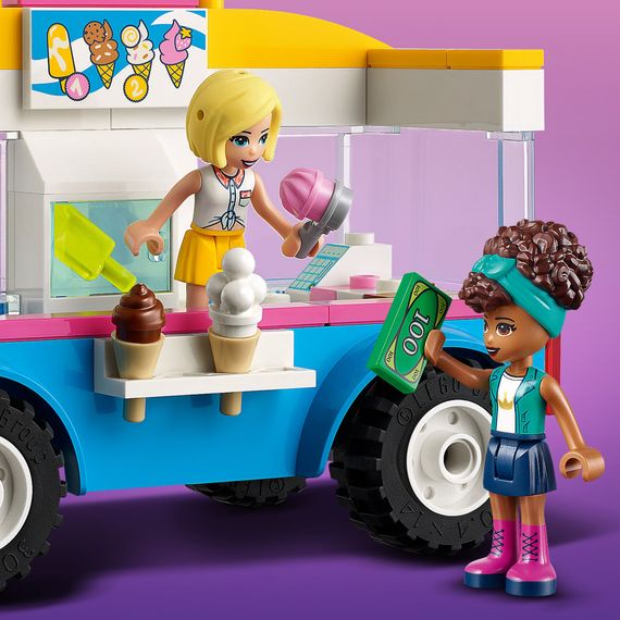 Конструктор LEGO Friends Фургон із морозивом 84 деталі (41715) | Зображення 7