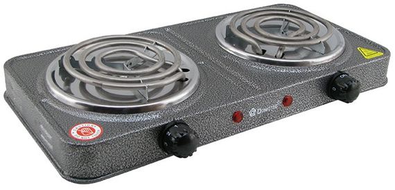Настольная электроплита Domotec MS-5802 на 2 конфорки | Зображення 2