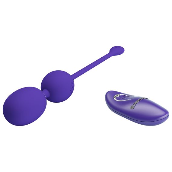 Вагінальні віброкульки - Pretty Love Willie Vibrating Kegel Balls Blue | Зображення 6