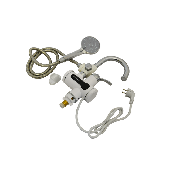 Электронагреватель проточной воды Grunhelm EWH-1X-3FSH-LED | Зображення 1