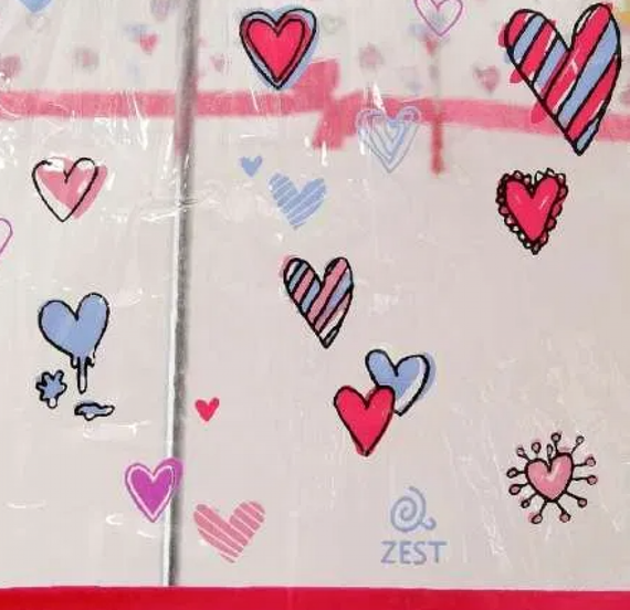 Детский зонт Zest "Принцесса" прозрачный | Зображення 2
