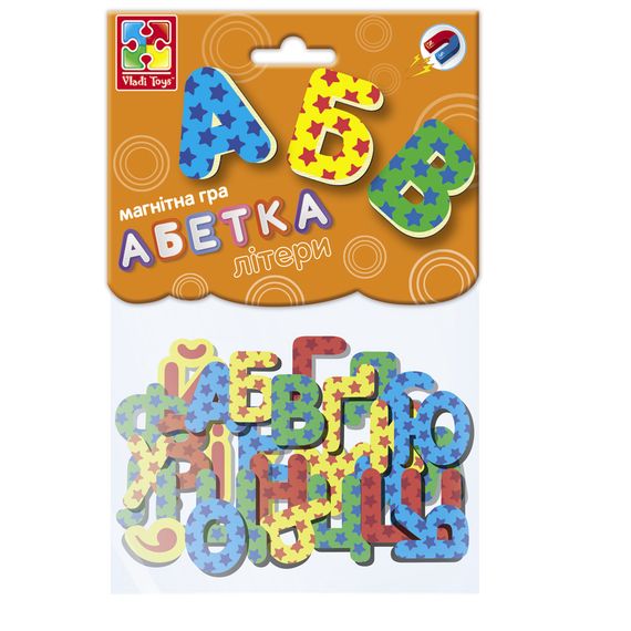 Магнитная игра "Алфавит" VT5900-02 Vladi Toys (4820195053812)