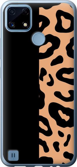 Чехол на Realme C21 Пятна леопарда "4269u-2321-17620"