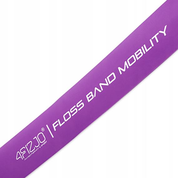 Стрічка компресійна для флосингу 4FIZJO Floss Band 207 x 5 x 0.15 см Violet (P-5905973405225) | Зображення 9