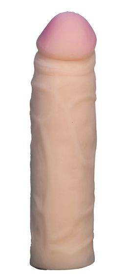 Насадка для страпона тілесна EGZO CIBERSKIN NSTR11 ( 16,5 см х 3,7 см ) Sex Aura | Зображення 2