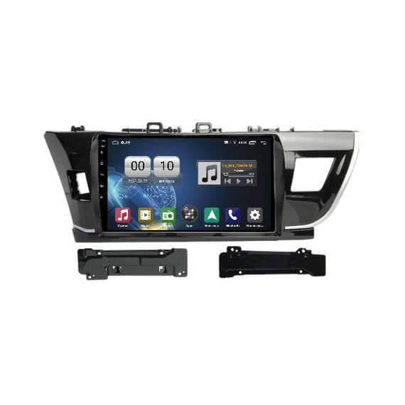 Штатна магнітола серії QIV Q1 під Toyota Corolla 11  Middle East 2013-2017 (F1) (W2) 10 дюймів