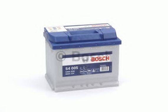 Акумулятор 60Ah-12v BOSCH (S4005) (242x175x190),R,EN540 BOSCH 0092S40050 на DACIA DUSTER
