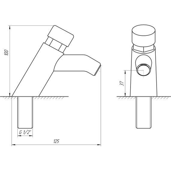 Кран-дозатор для раковини Tremolada-451 | Зображення 2
