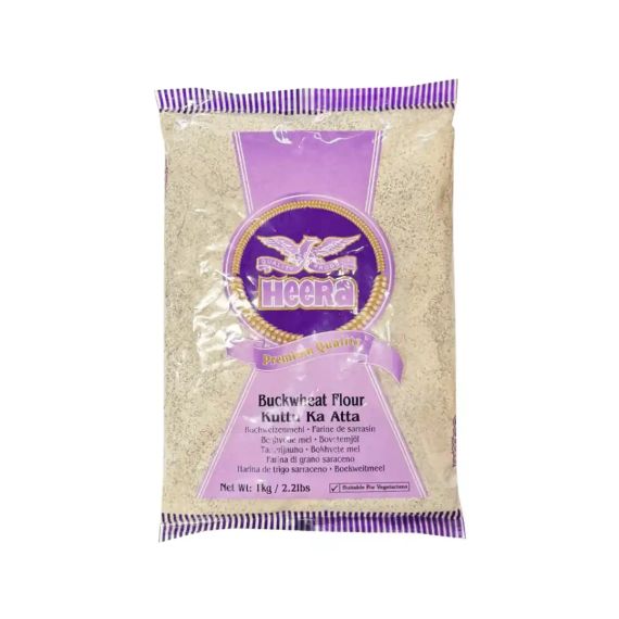 Борошно гречане  Kuttu Ka Atta Buckwheat Flour 1кг Heera 5031416370147 | Зображення 1