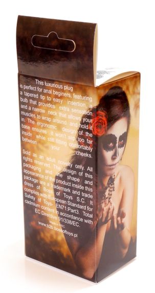 Анальная пробка Boss Series - Jewellery Silver Heart PLUG Red S, BS6400046 sexstyle | Зображення 7