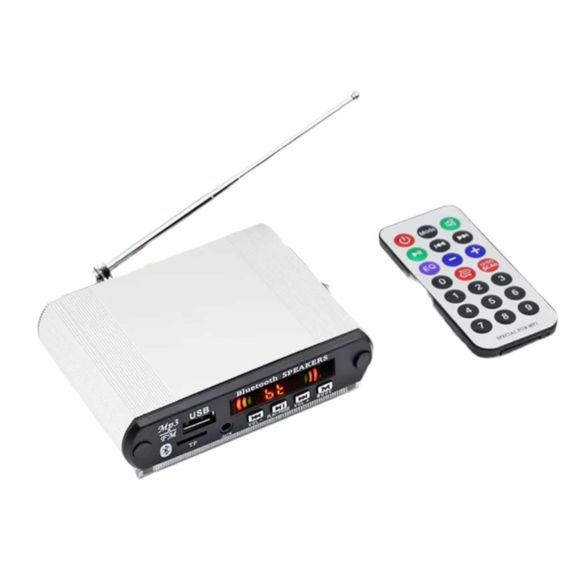 MP3 плеер, Bluetooth FM USB microsd, 12В 2*15W | Зображення 1