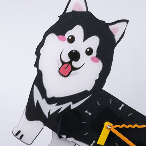 Годинник настінний фігурний із твариною, декоративний HP-3Y-6-312 | Зображення 2