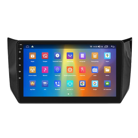 Штатная магнитола 10" Lesko для Nissan Tiida II 2015-2018 4/64Gb CarPlay 4G Wi-Fi GPS Prime 8 ядер Ниссан | Зображення 1