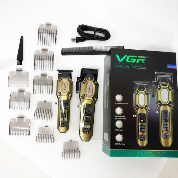 Комплект 2 до 1 VGR V-600 V-900. Колір: золотий | Зображення 9