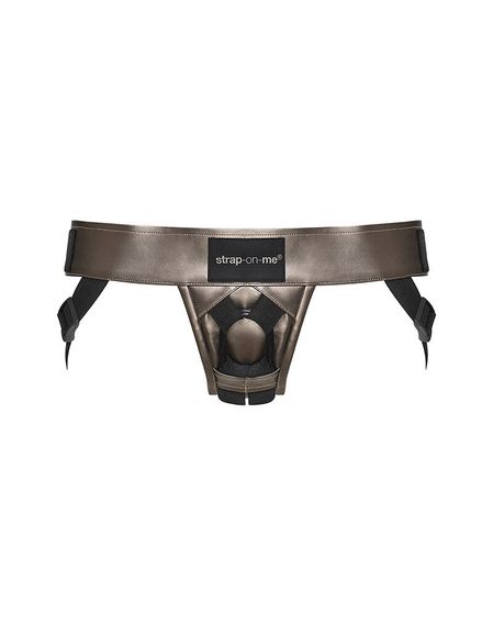 Трусики для страпона Strap-On-Me Leatherette Harness CURIOUS | Зображення 1