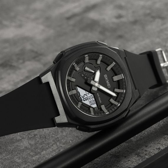 Skmei 2091BKGYWT Black-Grey White | Зображення 3