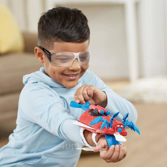 Бластер Нерф Перчатка Человек Паук Marvel Mech Strike Mechasaurs Spider-Man Arachno Blaster Hasbro | Зображення 6