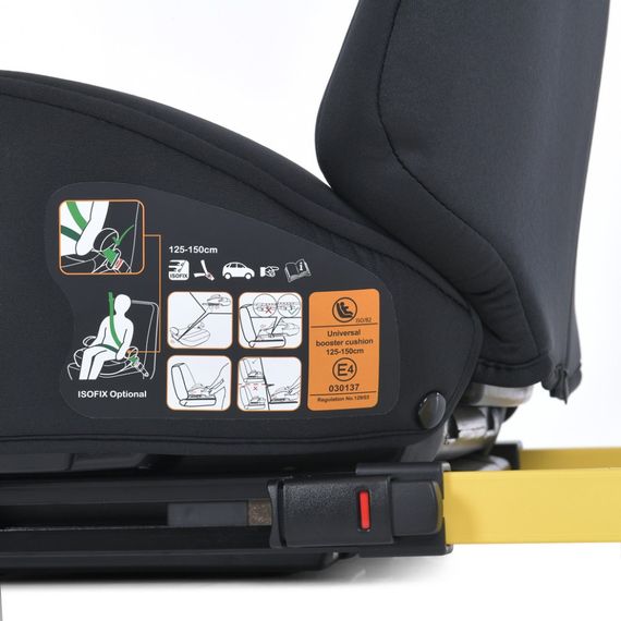 Автокресло-бустер ME 1112 i-GO Black с креплением Isofix | Зображення 4