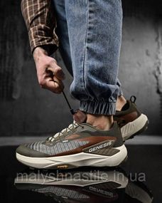 Мужские кроссовки GENESIS  А3060-6 олива  ДЛ6393