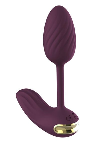 Віброяйце гнучке з пультом керування Dream Toys Essentials, фіолетовий Sex Aura | Зображення 1