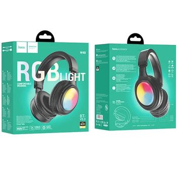 Навушники HOCO W48 Focus BT headphones Black | Зображення 4