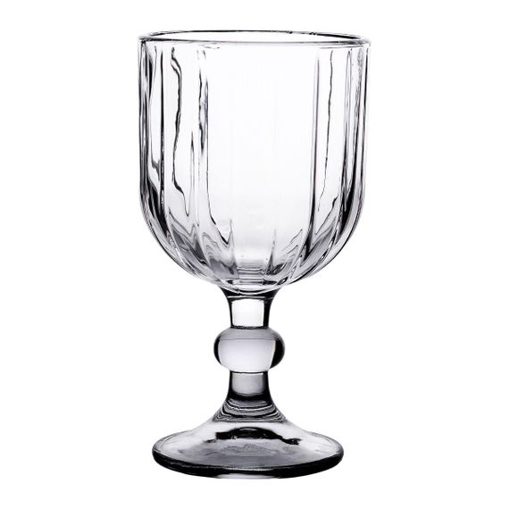 Набір келихів для вина 6 штук 400 мл скляні подарункові келихи на ніжці HP-YH-66 | Зображення 1