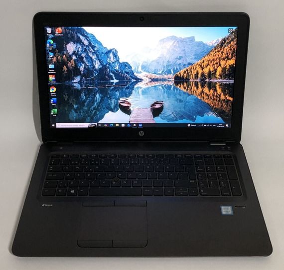 Мобільна робоча станція HP ZBook 15U G3 / 15.6" (1920x1080) IPS / Intel Core i7-6500U (2 (4) ядра по 2.5 - 3.1 GHz) / 16 GB DDR4 / 256 GB SSD NVMe / AMD FirePro W4190M, 2 GB GDDR5, 128-bit / WebCam / Win 10 Pro б/в + Подарунок Накопичувач Kingston 64 ГБ | Зображення 1