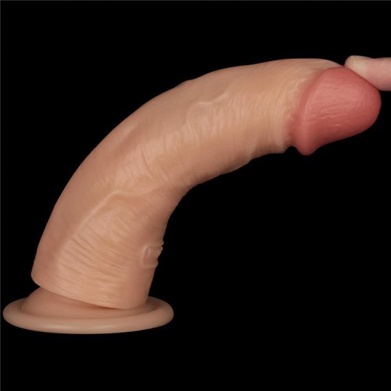Реалистичный вибратор - Vibrating Power Basics Cock 7'' Sex Aura | Зображення 5