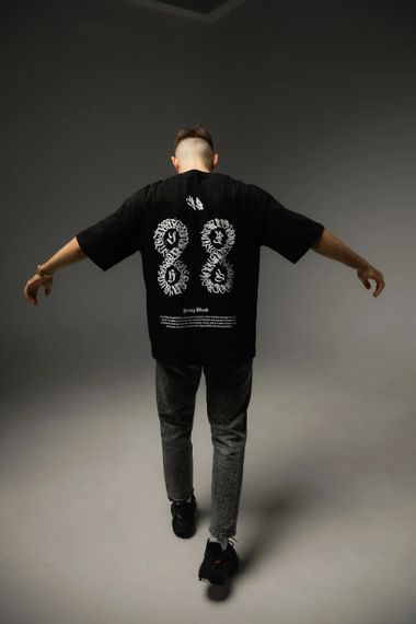 Футболка "ETERNAL SCRIPT" BLACK S | Зображення 2