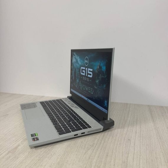 Ігровий ноутбук Б-клас Dell G15 5515 / 15.6" (1920x1080) IPS / AMD Ryzen 5 5600H (6 (12) ядер по 3.3 - 4.2 GHz) / 16 GB DDR4 / 512 GB SSD / nVidia GeForce RTX 3050, 4 GB GDDR6, 128-bit / WebCam б/в | Зображення 5