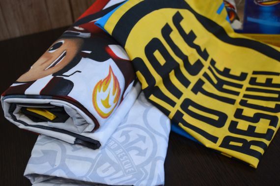 Постільна білизна TAC Disney 160×220 см Blaze Road Rescue | Зображення 2