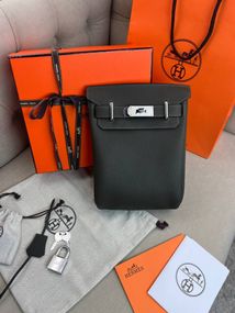 Месенджер коричневий Hermes Hac a Dos PM Coffee c885