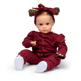 Силіконова Колекційна Лялька Реборн Reborn Дівчинка Дора ( Вінілова Лялька ) Висота 60 см