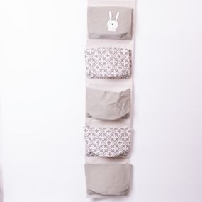 Підвісний органайзер на 5 відділень 20×58 (см)  Сірий HP-41-13G