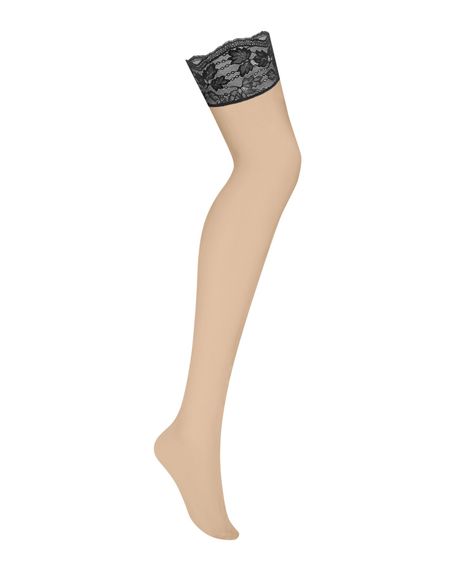 Панчохи Obsessive Nutris stockings XS/S | Зображення 2